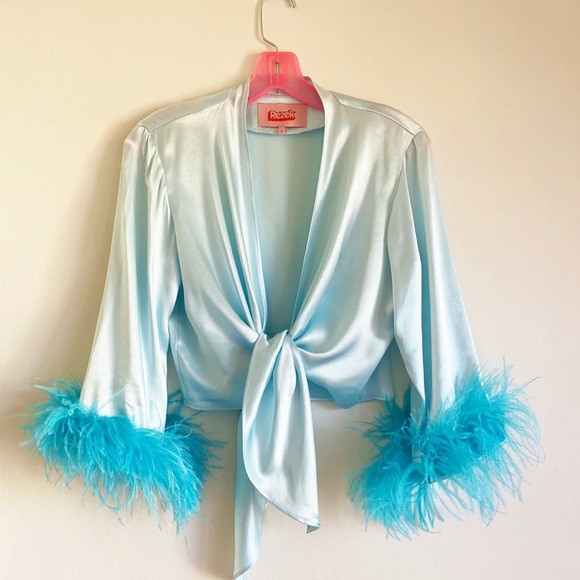 Rezek Studio Foxy top aqua - Picture 2 of 5